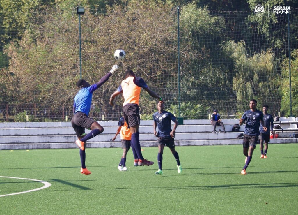 Accra Lions players in action