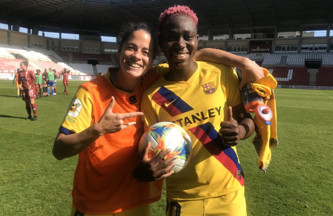 Oshoala Hat-Trick Barcelona