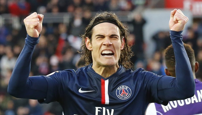 Edinson Cavani At PSG