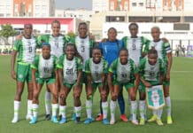 Nigeria vs Canada lineups