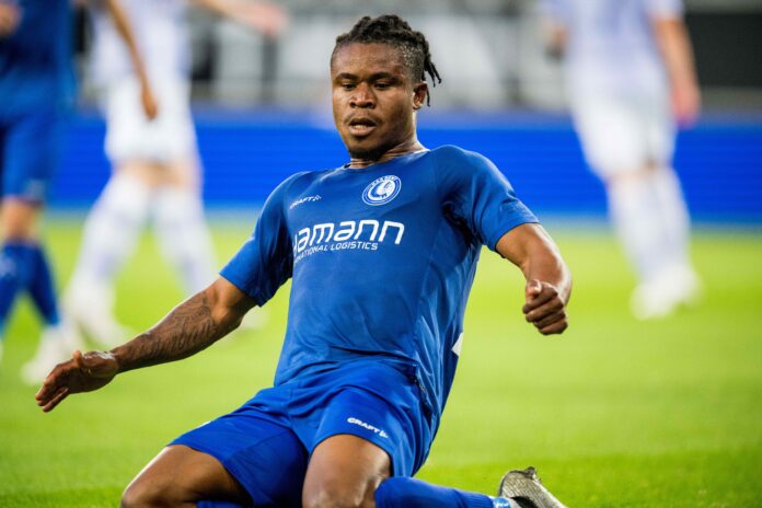 Are you watching Daniel Levy? Gift Orban bags hat-trick in message to Spurs Gift Orban celebrates scoring for Gent