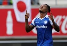 Gift Orban in action for Gent