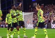 Thomas Partey to feature in Arsenal vs Man United clash