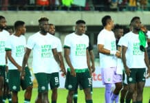 Super Eagles of Nigeria players