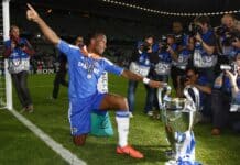 Drogba in the UEFA Champions League Final