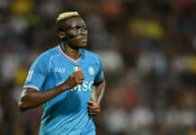Victor Osimhen in action for Napoli