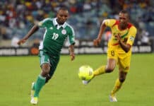 Super Eagles player, Sunday Mba