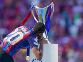 Super Falcons star Asisat Oshoala with club side FC Barcelona