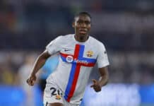 Asisat Oshoala in action for Barcelona