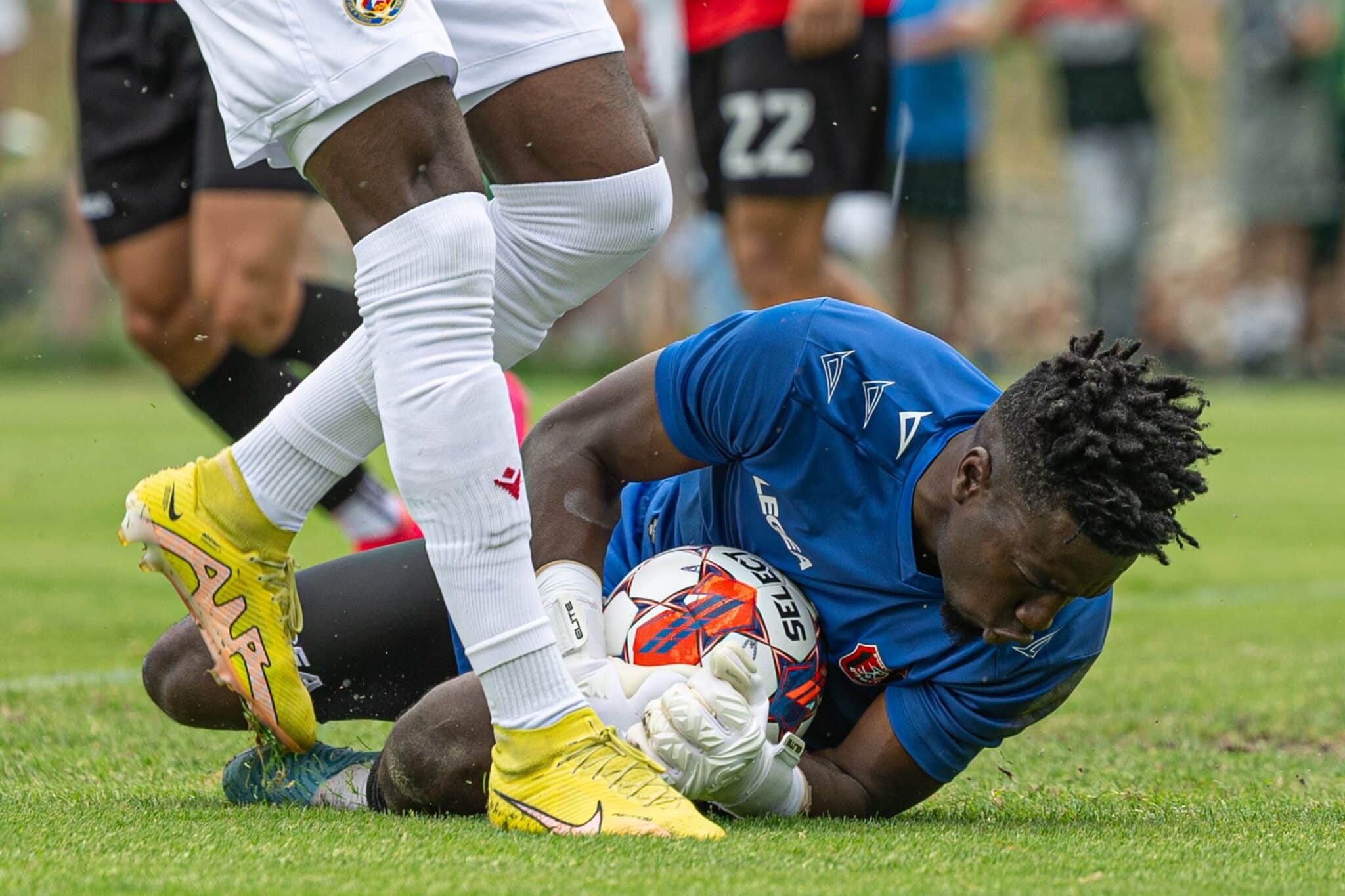 Adbayo Adeleye in action for Hapoel Jerusalem
