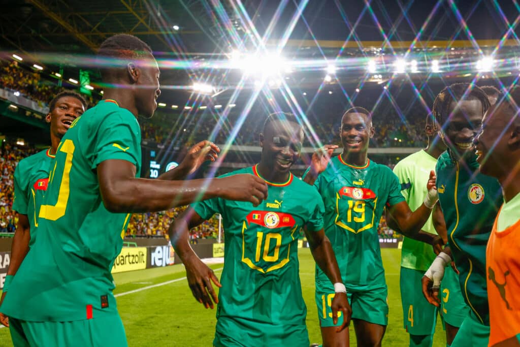 Can you guess the team with the most goals in AFCON history? 1 The Lions of Teranga during the International Friendly match between Brazil vs Senegal