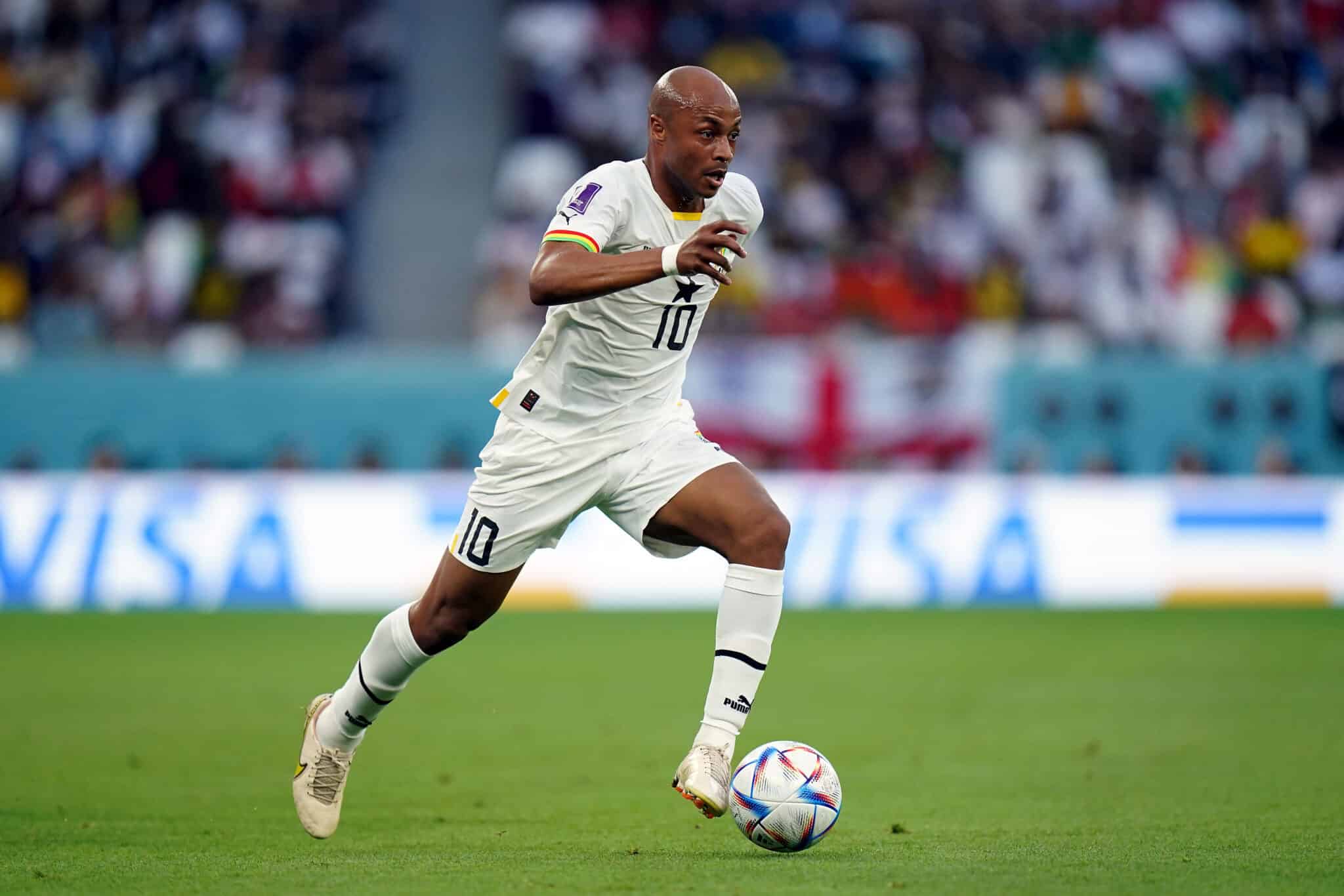 Black Stars’ highest goal scorers at AFCON: Abedi Pele, Ayew, Gyan and more 6 black stars andre ayew in action