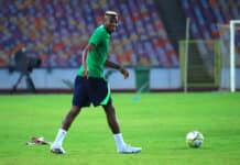 Super Eagles forward Victor Osimhen