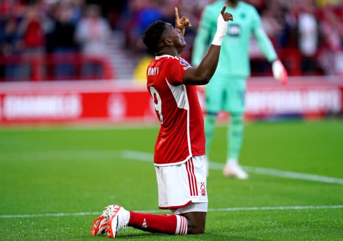 Nottingham Forest vs Luton Town taiwo awoniyi return vital