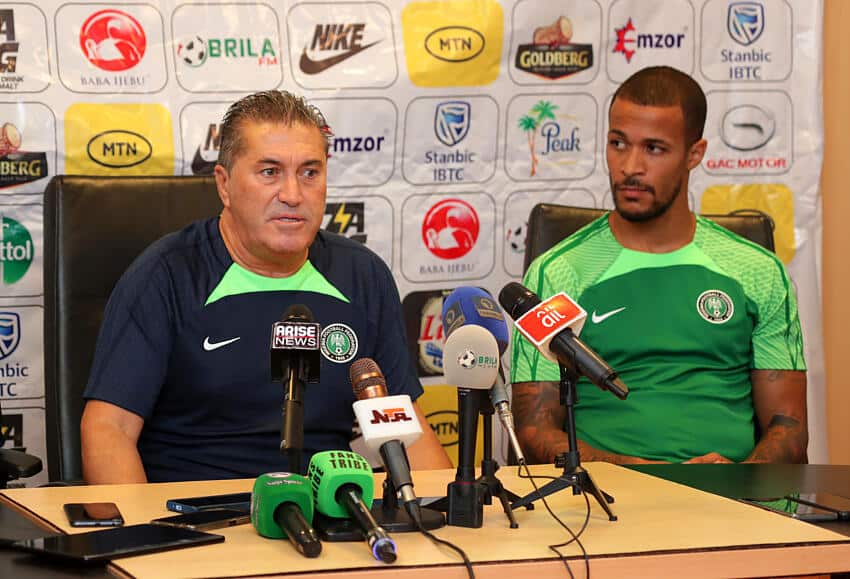 Super Eagles players