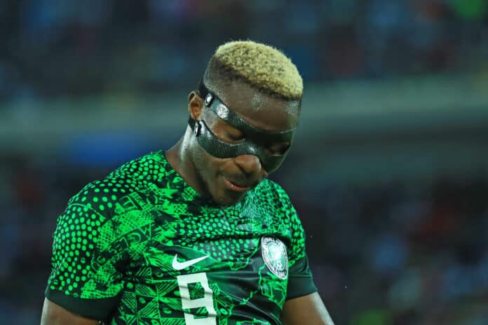 victor osimhen injured against saudi arabia