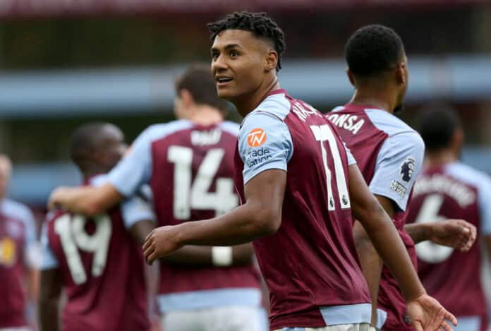 Aston Villa player Ollie Watkins