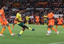 Sebastien Haller on target to deny Bafana Bafana victory in friendly fixture