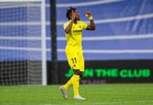 Nigeria Super Eagles winger Samuel Chukwueze