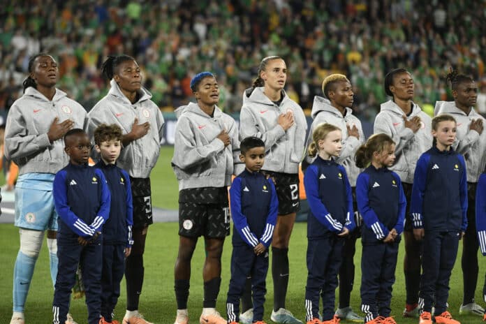 Super Falcons team picture during the FIFA 2023 Women'sWorld Cup