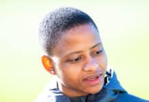 Refiloe Jane in training for South Africa