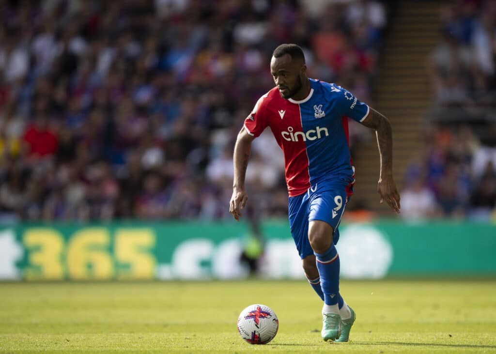 Crystal Palace vs Fulham lineups - African brothers against each other 1 Jordan Ayew of Crystal Palace in possession