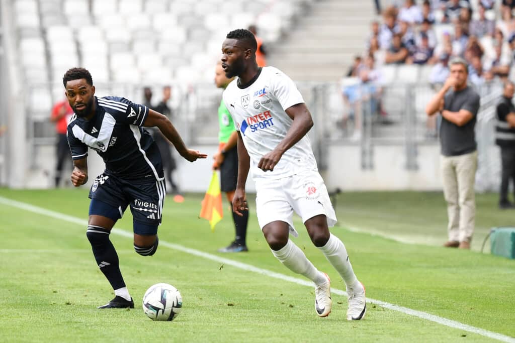 Louis Mafouta in action