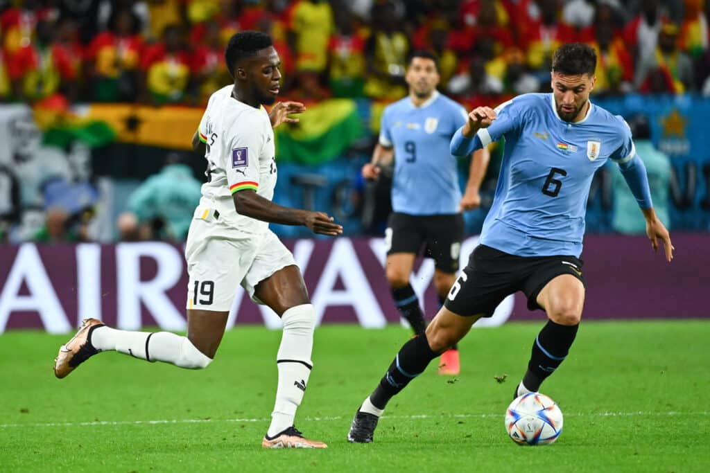 Inaki Williams with the Ghana Black Stars