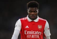 Arsenal star Thomas Partey