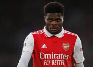 Arsenal star Thomas Partey