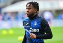 Ademola Lookman in action for Atalanta