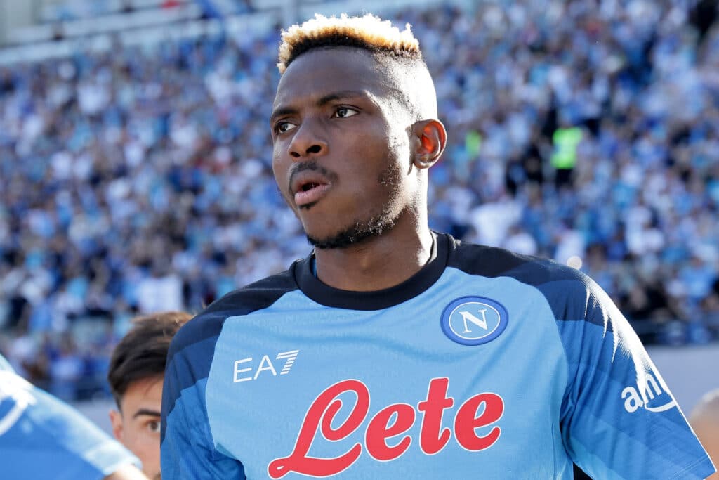 Victor Osimhen in action for Napoli