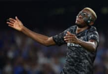 Osimhen scores in Napoli's defeat to Fiorentina at home