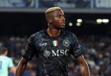 Victor Osimhen in action for Napoli