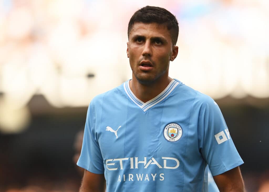 Man City's Rodri is up for the Premier League POTM
