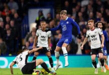 EPL match between Fulham vs Chelsea