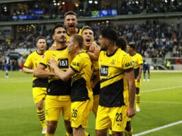 Dortmund vs AC Milan UCL match