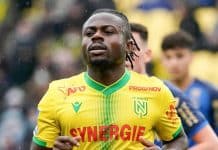 Super eagles winger moses simon shining for Nantes