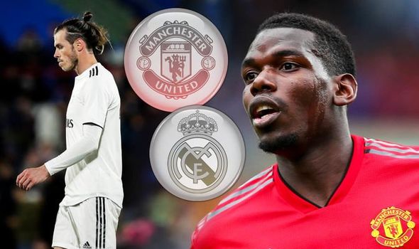 Real Offer Man Utd Bale For Pogba