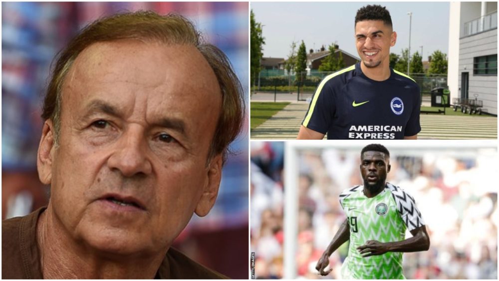Rohr Drop Balogun Ogu Super Eagles