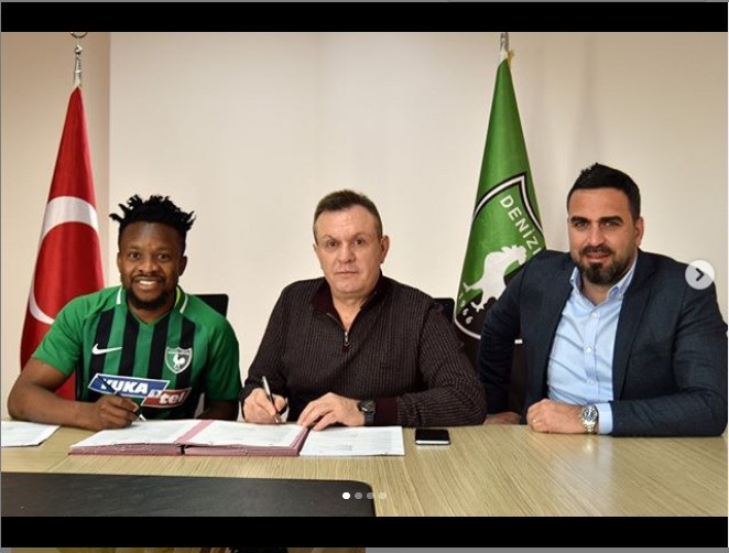 Onazi Signs For Denizlispor