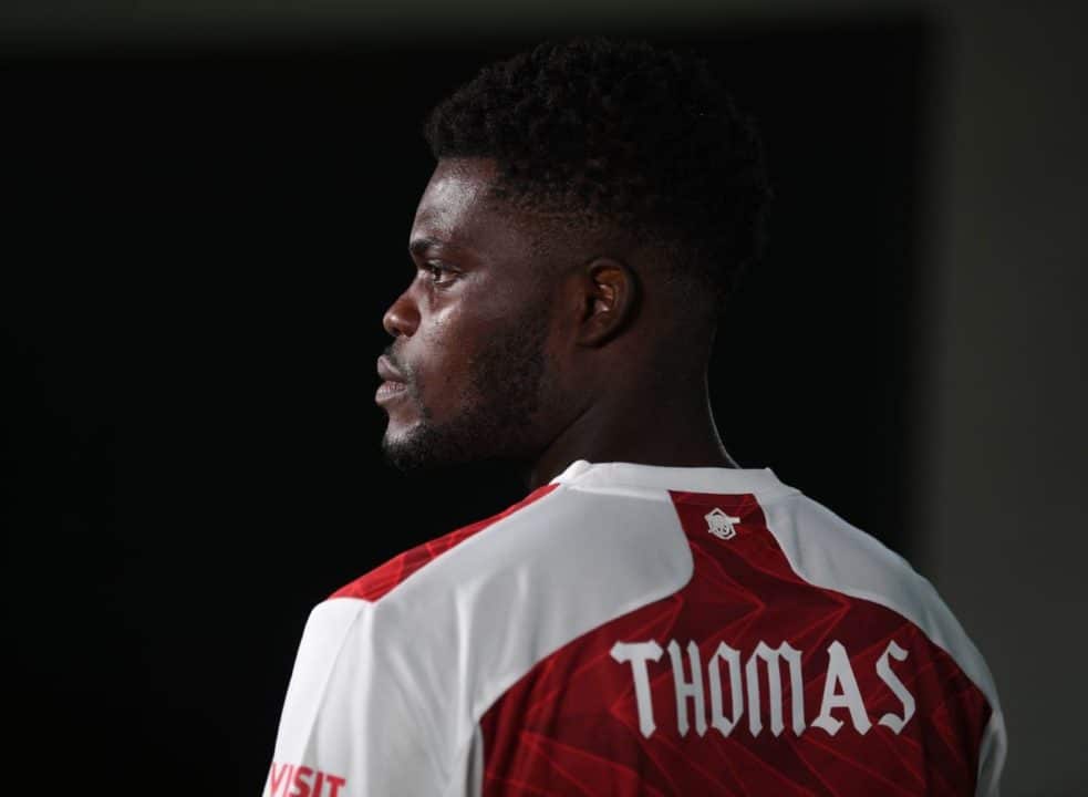 Thomas Partey Uses First Name On Shirt