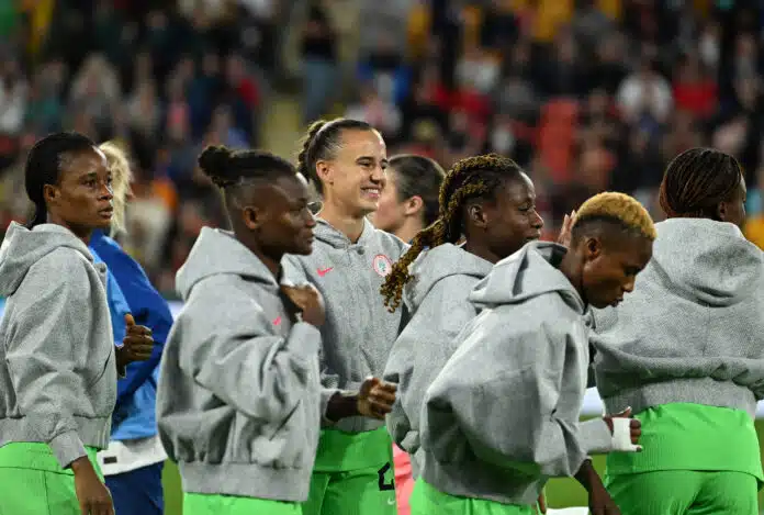 Super Falcons of Nigeria Nigeria Super Falcons during the last FIFA Women's World Cup